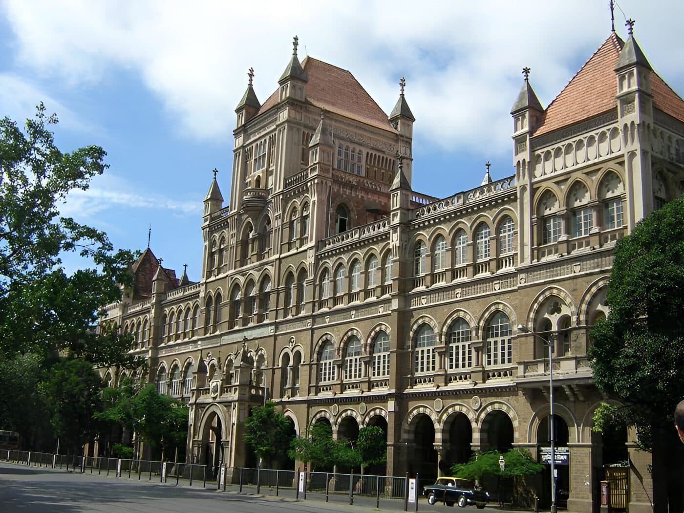 The heritage building of Elphinstone College, Fort, Mumbai, home to the Department of Psychology